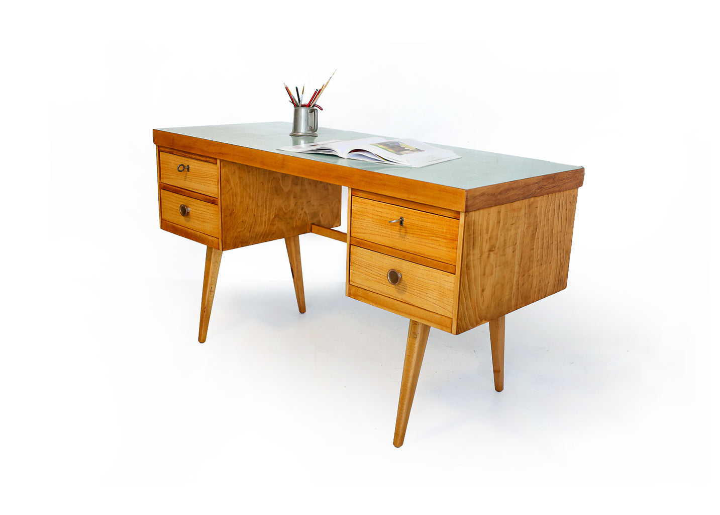 1950s Ekawerk Horn-Lippe Desk from Germany