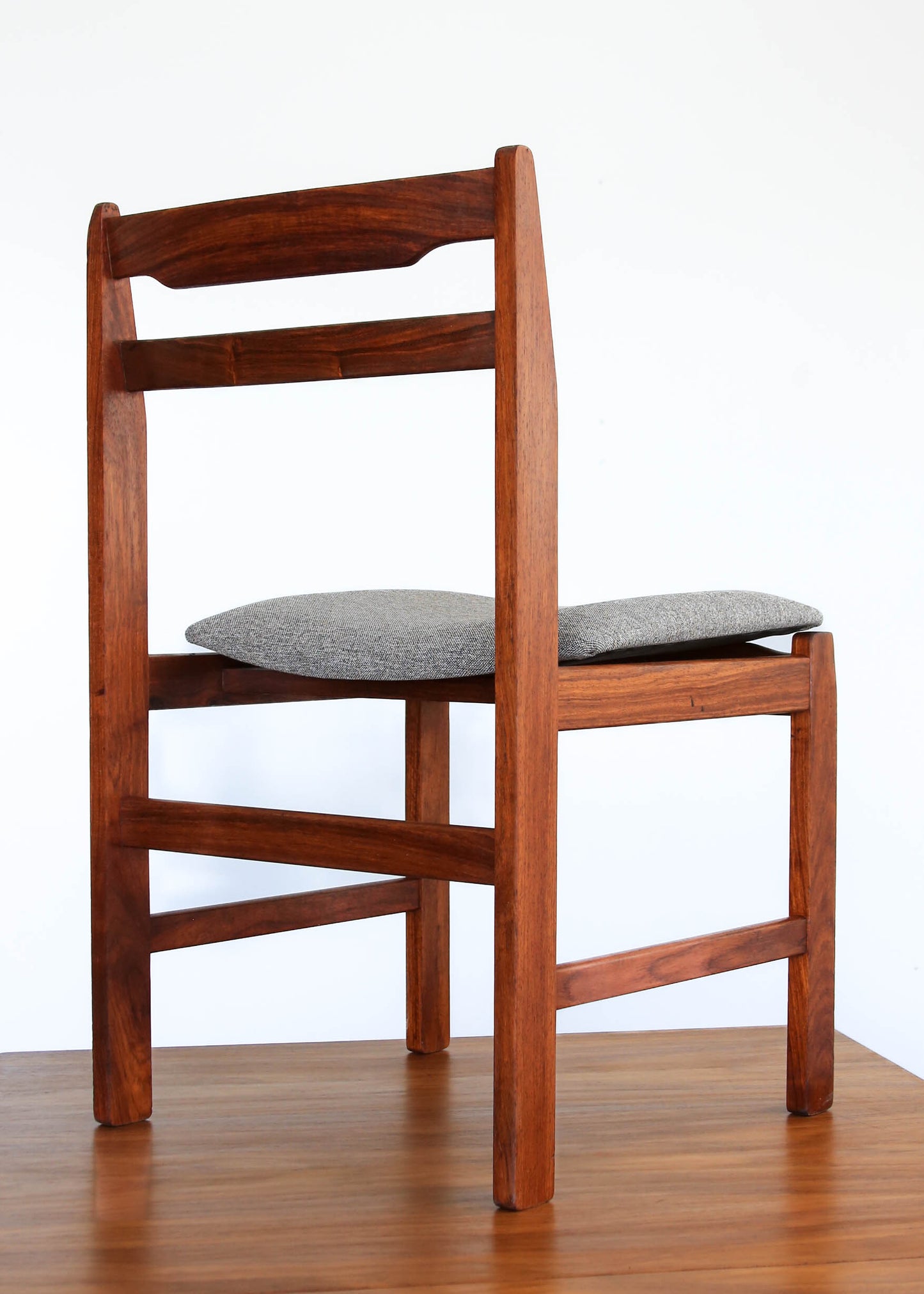 Set of Eight Kiaat Dining Chairs