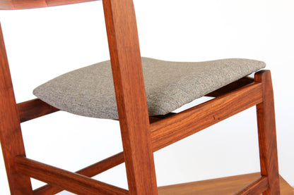 Set of Eight Kiaat Dining Chairs