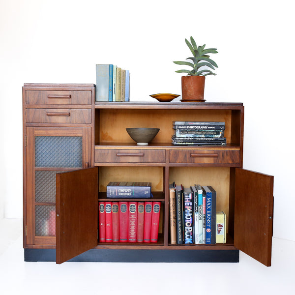 Custom Made Vintage Cabinet and Shelf