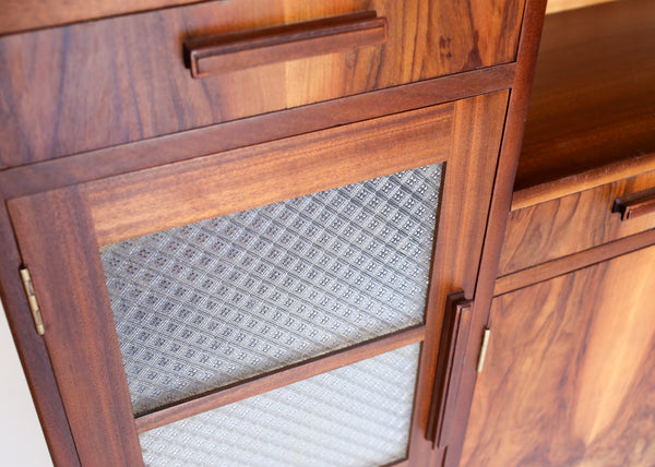 Custom Made Vintage Cabinet and Shelf