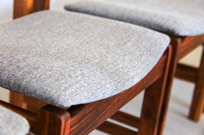 Set of Eight Kiaat Dining Chairs