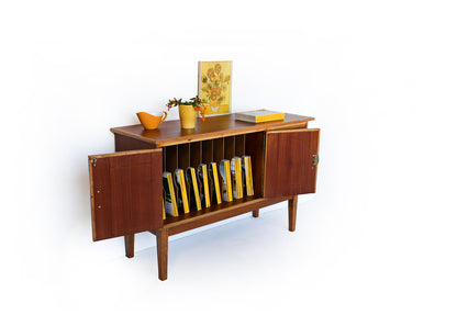Three Door Vinyl Storage Cabinet