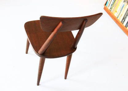 Six Imbuia Dining Chairs by EE Meyer for Binnehuis