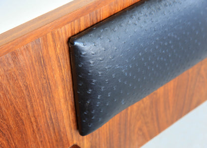 Queen Headboard with Pedestals