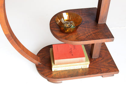 Art Deco Floor Lamp with a Table