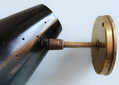 Vintage Black Wall Lamps