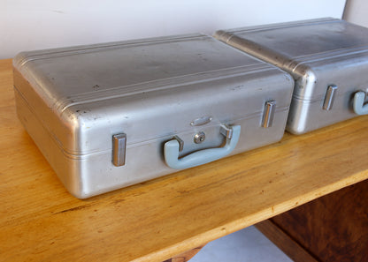 Vintage Halliburton Aluminium Suitcases - priced per piece