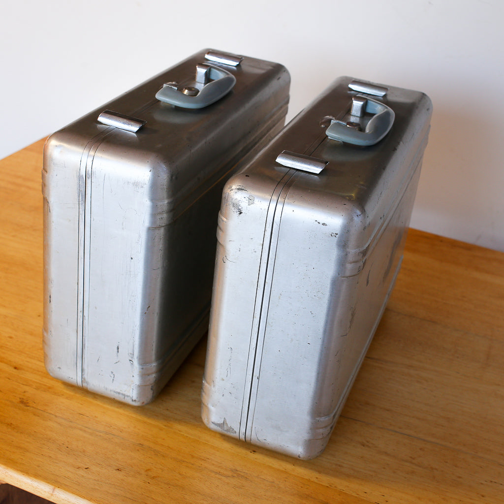 Vintage Halliburton Aluminium Suitcases - priced per piece