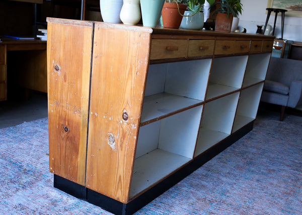 Vintage Shopfitting Cabinet