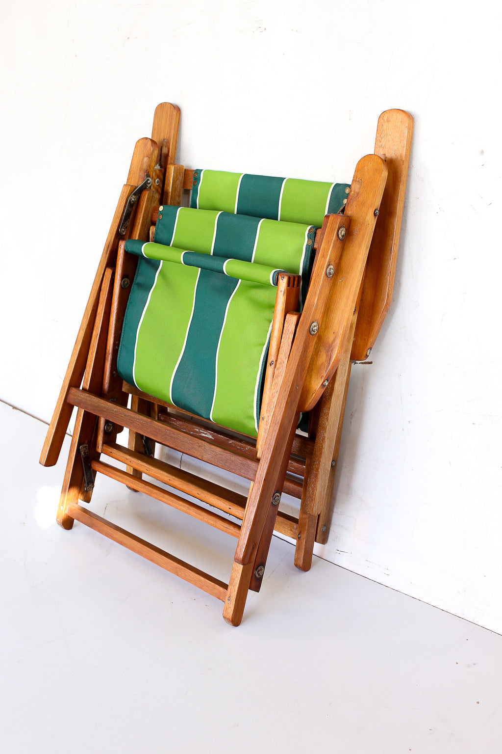 Vintage MCM Deck Chairs - three available