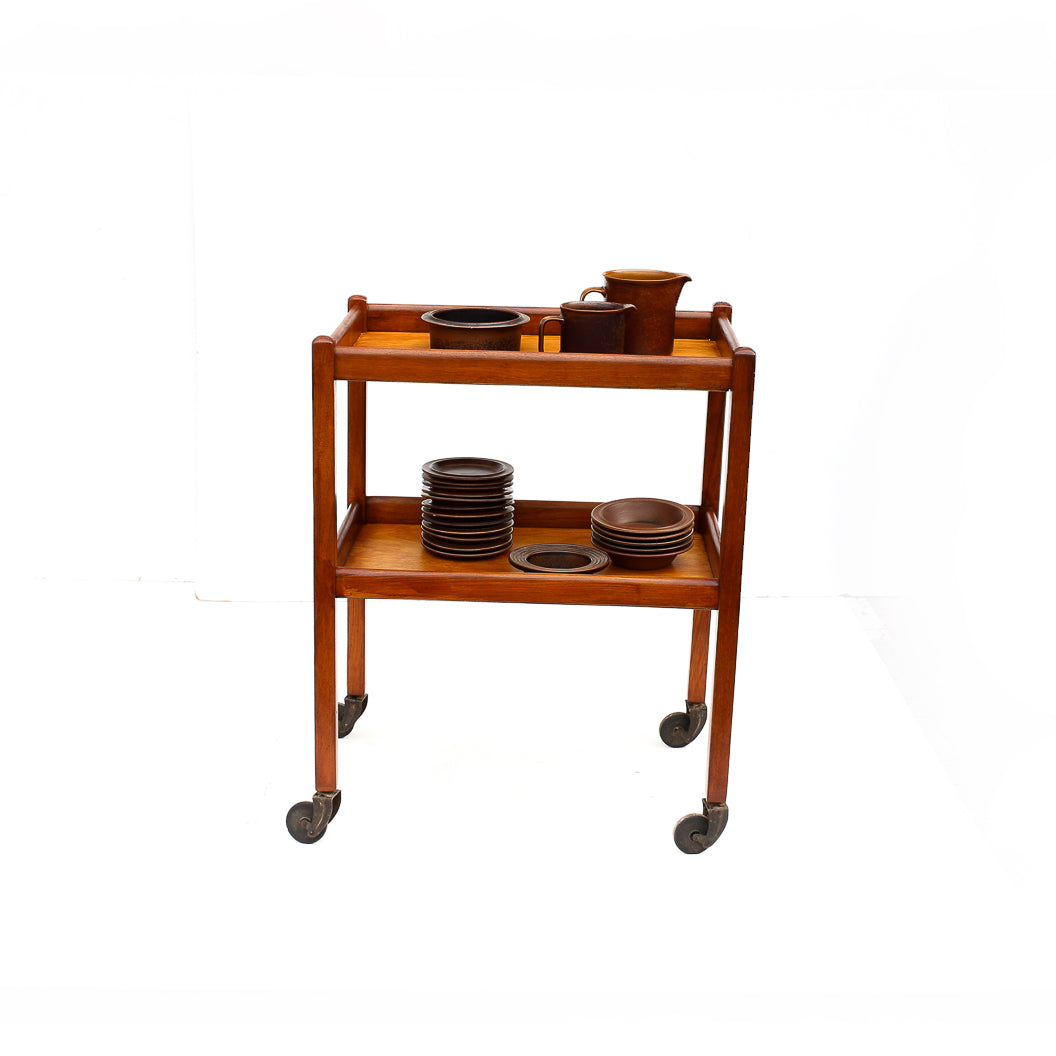 Vintage Two Tier Bar Cart
