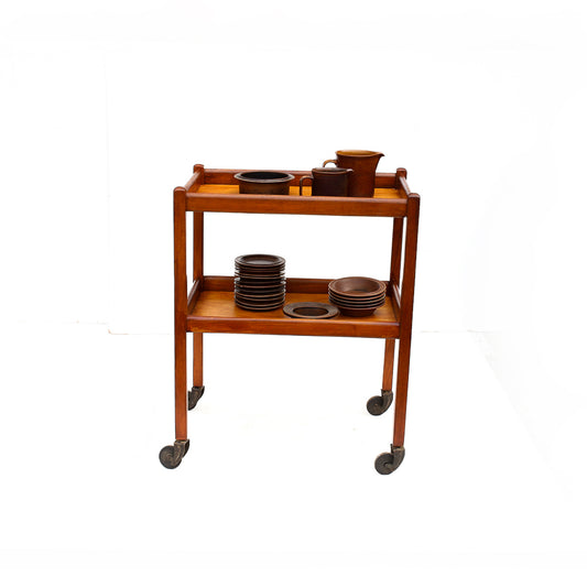 Vintage Two Tier Bar Cart
