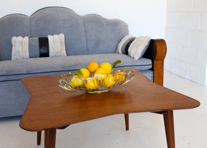 Gable Back Art Deco Couch, 1930s