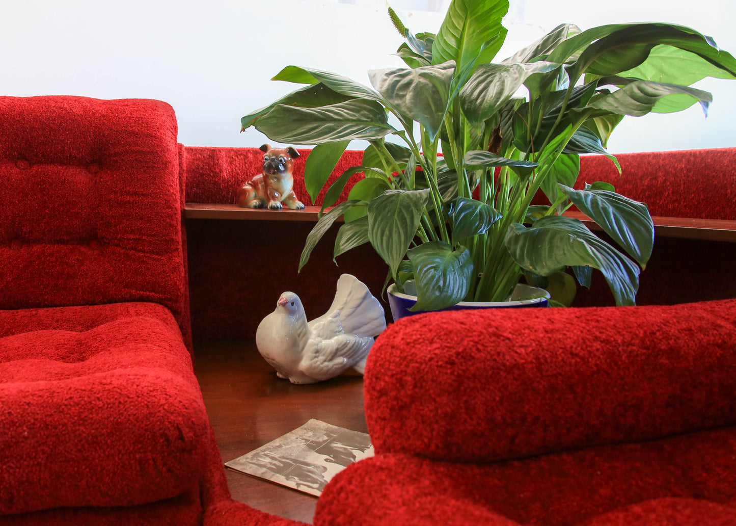 Vintage Ceramic Pigeon Figurine