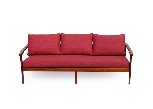 Scandinavian Modern Three-seater Couch