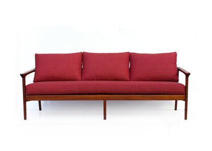 Scandinavian Modern Three-seater Couch