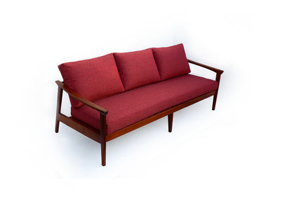 Scandinavian Modern Three-seater Couch