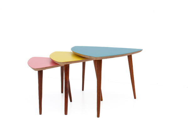 Nest of Tables - three colours