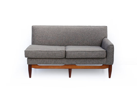 Five Seat Mid-Century Corner Unit