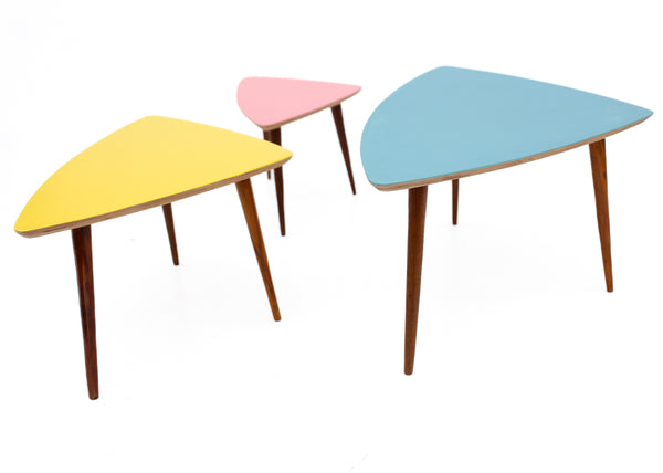 Nest of Tables - three colours