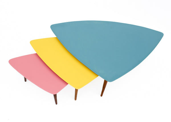 Nest of Tables - three colours