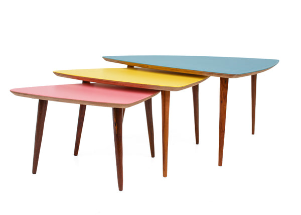 Nest of Tables - three colours