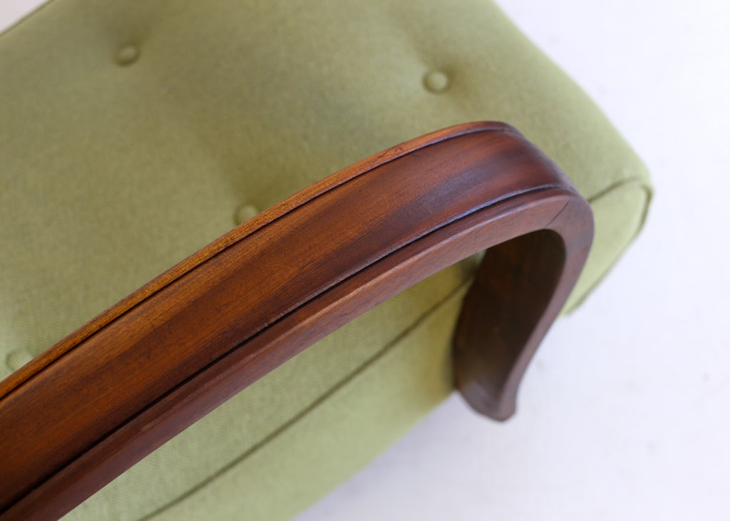 Pair of Art Deco Banana Chairs