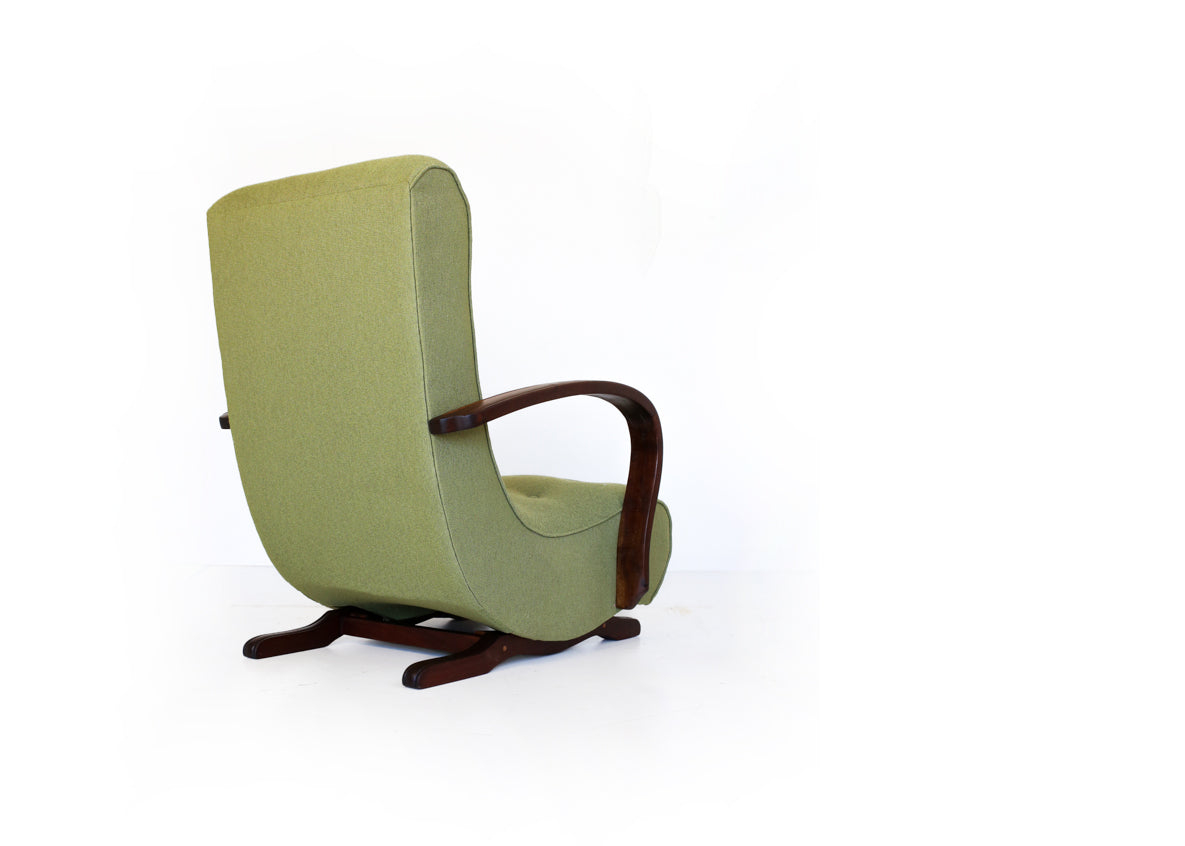 Pair of Art Deco Banana Chairs