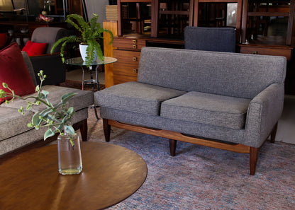 Five Seat Mid-Century Corner Unit