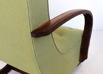 Pair of Art Deco Banana Chairs