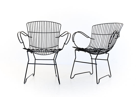 Pair of Vintage Steel Patio Chairs