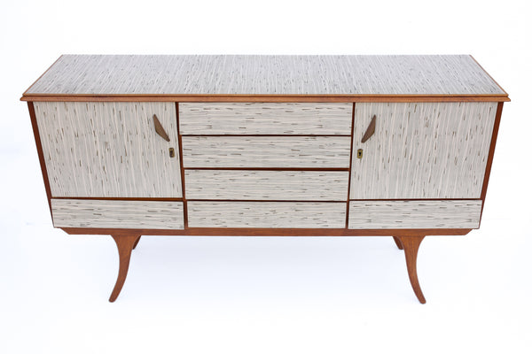 Rare Mid-century Formica Sideboard