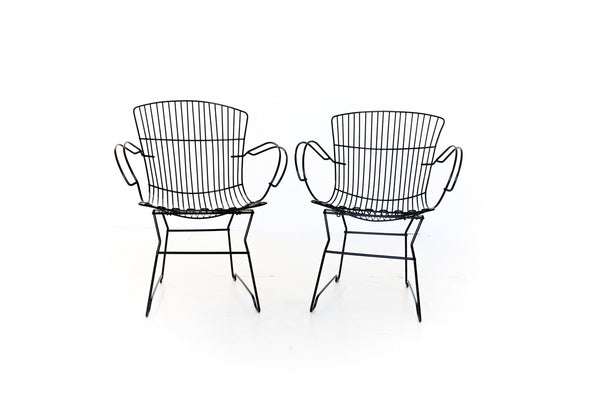 Pair of Vintage Steel Patio Chairs