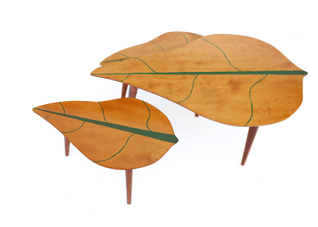 Caleb's Leaf Coffee and Side Tables - priced per item