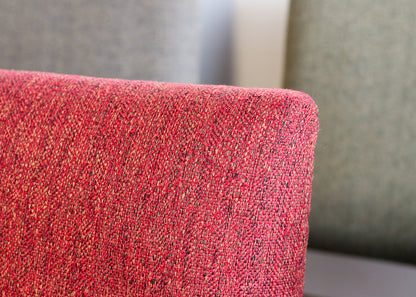 Ten Vintage Waiting Chairs in Five Colours - priced per chair