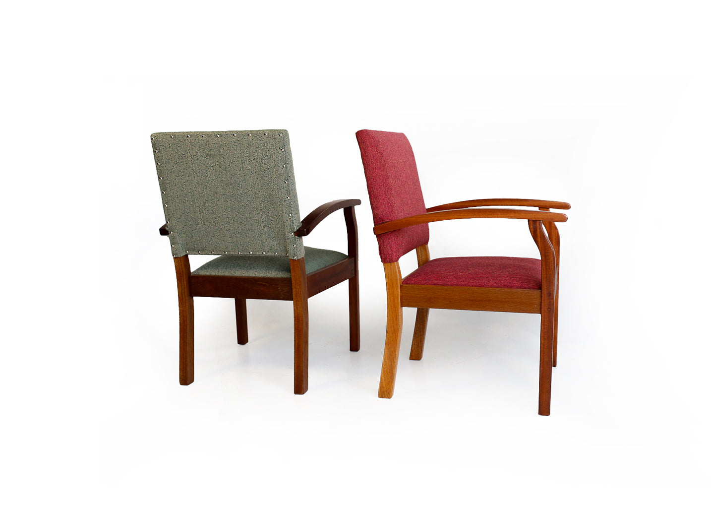 Ten Vintage Waiting Chairs in Five Colours - priced per chair