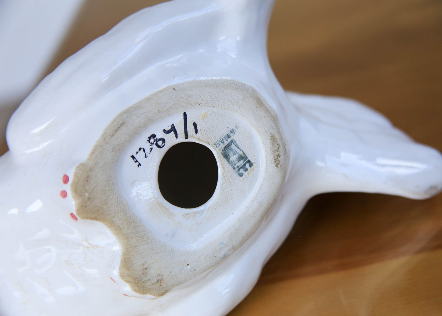 Vintage Ceramic Pigeon Figurine