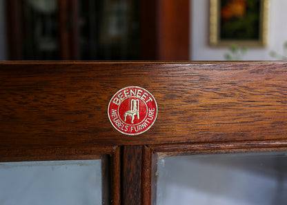 Art Deco Solid Wood Bookcase