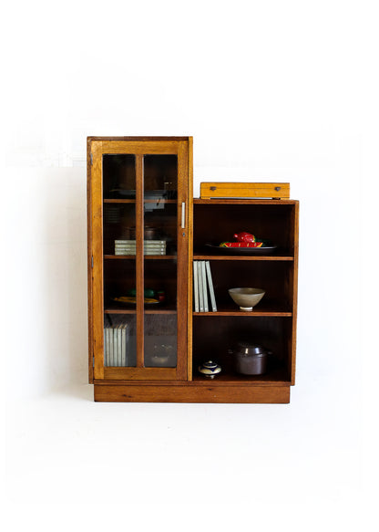 Art Deco Solid Wood Bookcase