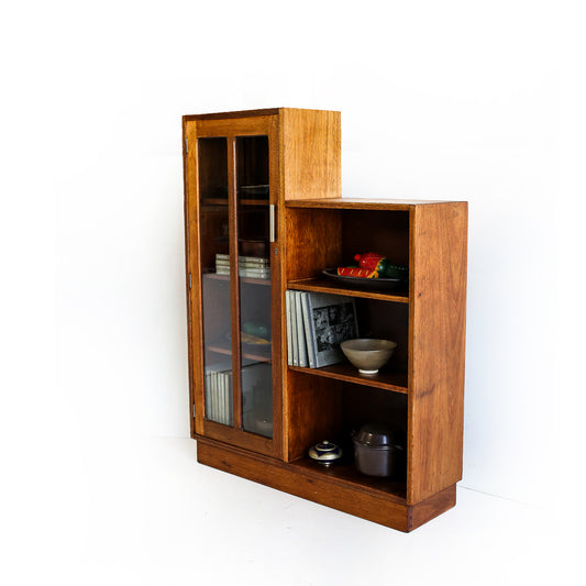 Art Deco Solid Wood Bookcase