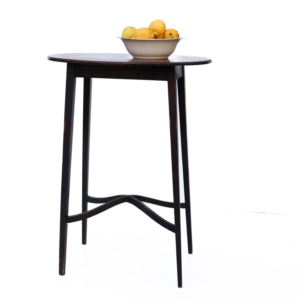 Antique Oval Lamp Table