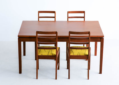 Sapele Six-Seater Dining Table