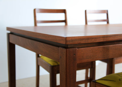 Sapele Six-Seater Dining Table