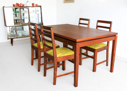 Sapele Six-Seater Dining Table