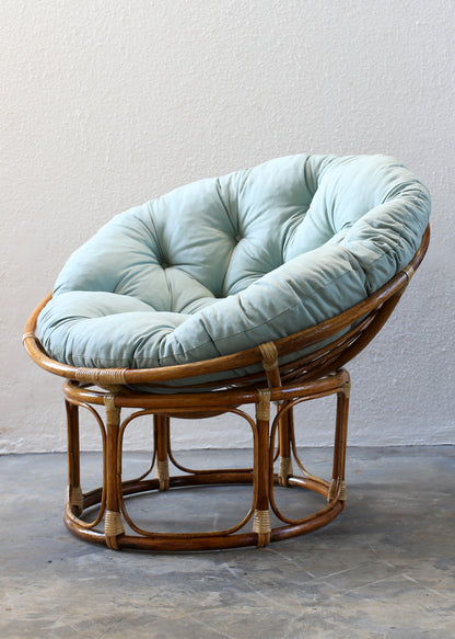 Cane Papasan Loveseat