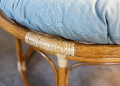Cane Papasan Loveseat