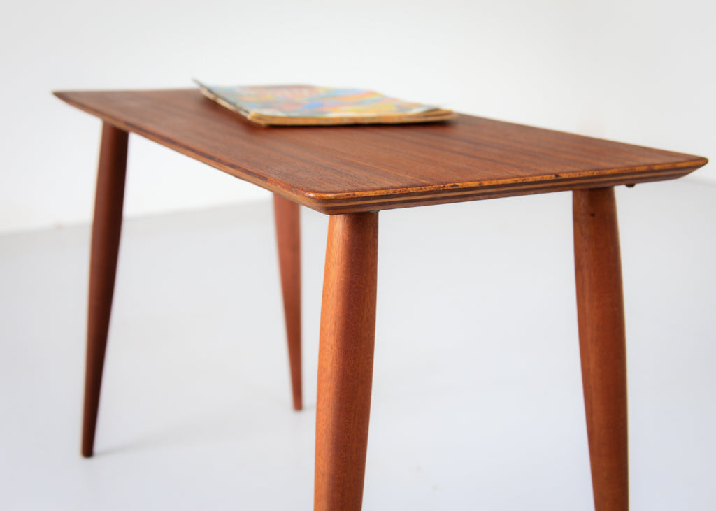 Small Vintage Sapele Coffee Table