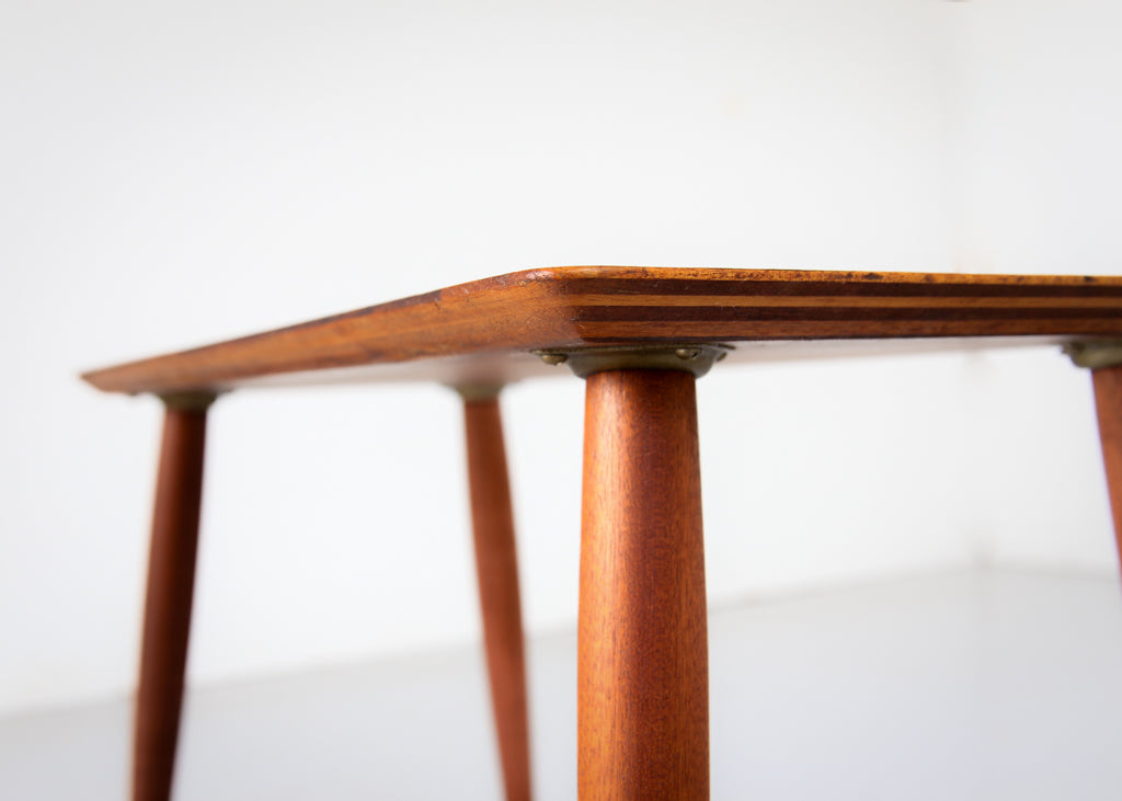 Small Vintage Sapele Coffee Table