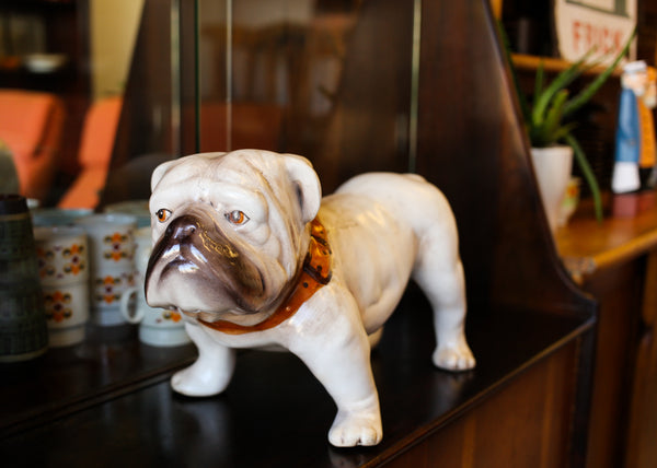 Large Ceramic Bulldog